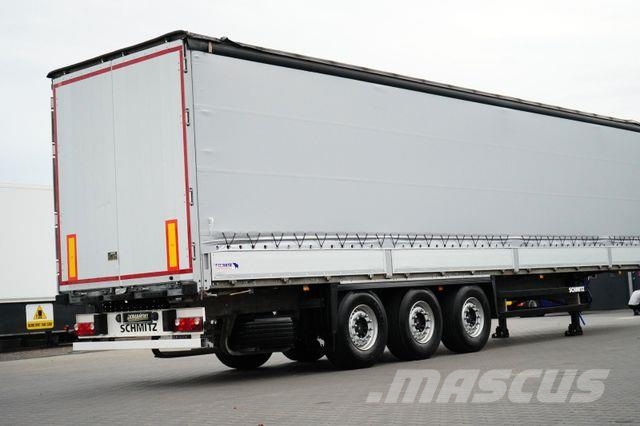 Schmitz Cargobull / BURTOFIRANKA / XL / OŚ PODNOSZONA Semirremolques de caja de lona