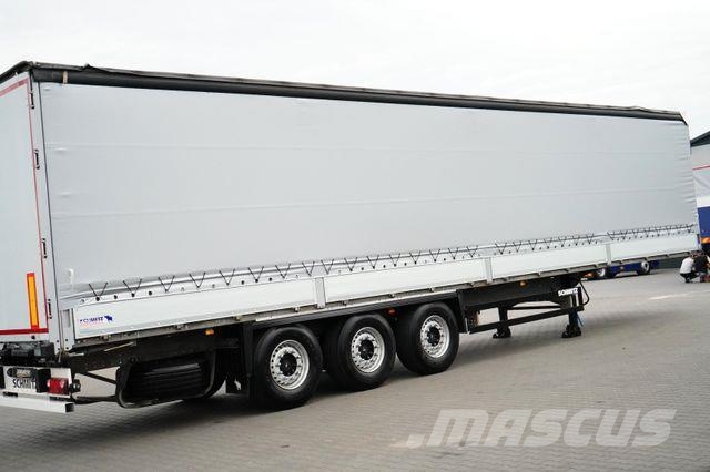 Schmitz Cargobull / BURTOFIRANKA / XL / OŚ PODNOSZONA Semirremolques de caja de lona