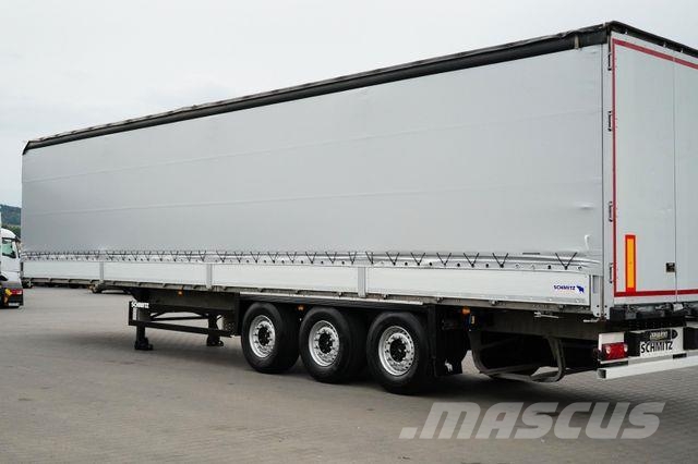 Schmitz Cargobull / BURTOFIRANKA / XL / OŚ PODNOSZONA Semirremolques de caja de lona