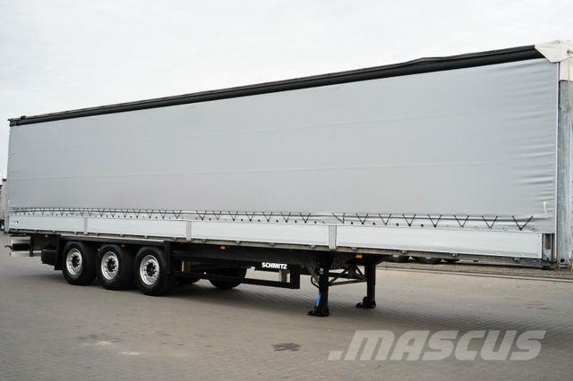 Schmitz Cargobull / BURTOFIRANKA / XL / OŚ PODNOSZONA Semirremolques de caja de lona