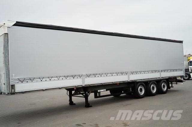 Schmitz Cargobull / BURTOFIRANKA / XL / OŚ PODNOSZONA Semirremolques de caja de lona