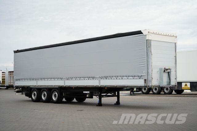 Schmitz Cargobull / BURTOFIRANKA / XL / OŚ PODNOSZONA Semirremolques de caja de lona