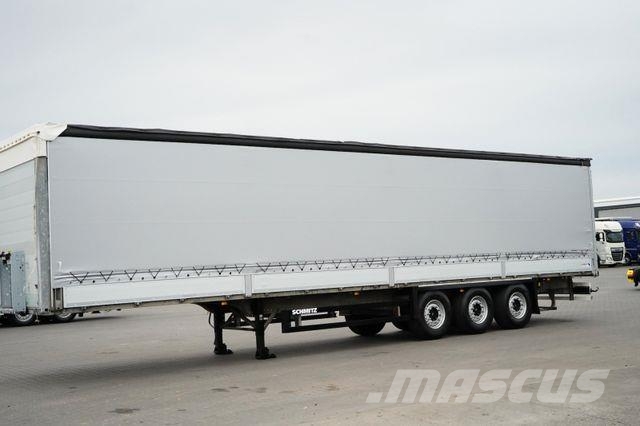 Schmitz Cargobull / BURTOFIRANKA / XL / OŚ PODNOSZONA Semirremolques de caja de lona