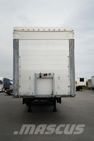 Schmitz Cargobull / BURTOFIRANKA / XL / OŚ PODNOSZONA Semirremolques de caja de lona
