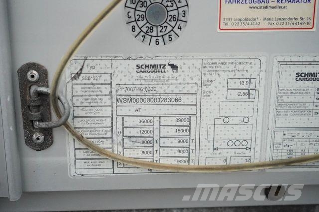 Schmitz Cargobull / FIRANKA / MULTI LOCK / XL / OŚ PODNOSZONA Semirremolques de caja de lona