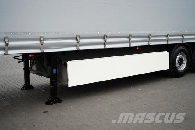 Schmitz Cargobull / FIRANKA / MULTI LOCK / XL / OŚ PODNOSZONA Semirremolques de caja de lona