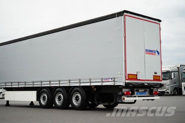 Schmitz Cargobull / FIRANKA / MULTI LOCK / XL / OŚ PODNOSZONA Semirremolques de caja de lona