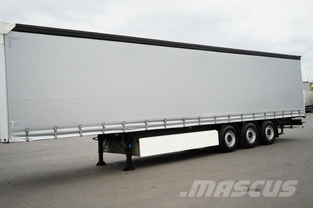 Schmitz Cargobull / FIRANKA / MULTI LOCK / XL / OŚ PODNOSZONA Semirremolques de caja de lona