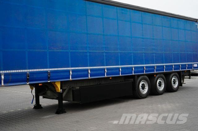 Schmitz Cargobull FIRANKA / MULTI LOCK / XL / OŚ PODNOSZONA 侧帘半挂车