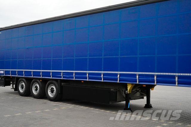 Schmitz Cargobull FIRANKA / MULTI LOCK / XL / OŚ PODNOSZONA 侧帘半挂车