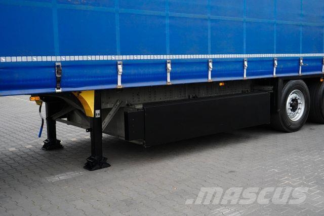 Schmitz Cargobull FIRANKA / MULTI LOCK / XL / OŚ PODNOSZONA 侧帘半挂车