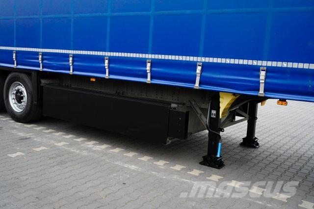 Schmitz Cargobull FIRANKA / MULTI LOCK / XL / OŚ PODNOSZONA 侧帘半挂车