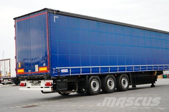Schmitz Cargobull FIRANKA / MULTI LOCK / XL / OŚ PODNOSZONA 侧帘半挂车