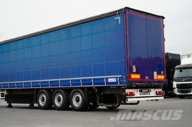 Schmitz Cargobull FIRANKA / MULTI LOCK / XL / OŚ PODNOSZONA 侧帘半挂车