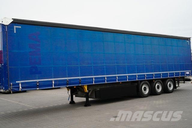 Schmitz Cargobull FIRANKA / MULTI LOCK / XL / OŚ PODNOSZONA 侧帘半挂车