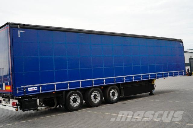 Schmitz Cargobull FIRANKA / MULTI LOCK / XL / OŚ PODNOSZONA 侧帘半挂车