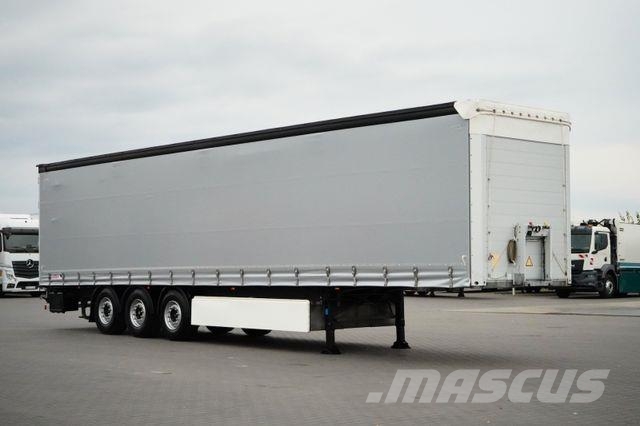 Schmitz Cargobull / FIRANKA / MULTI LOCK / XL / OŚ PODNOSZONA Semirremolques de caja de lona
