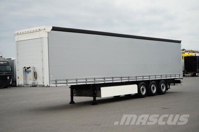 Schmitz Cargobull / FIRANKA / MULTI LOCK / XL / OŚ PODNOSZONA Semirremolques de caja de lona
