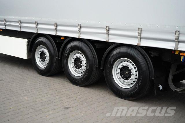 Schmitz Cargobull / FIRANKA / MULTI LOCK / XL / OŚ PODNOSZONA Semirremolques de caja de lona