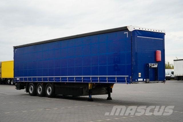 Schmitz Cargobull FIRANKA / MULTI LOCK / XL / OŚ PODNOSZONA 侧帘半挂车