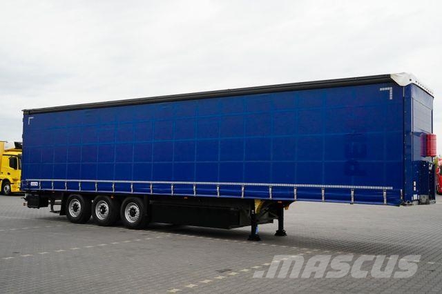 Schmitz Cargobull FIRANKA / MULTI LOCK / XL / OŚ PODNOSZONA 侧帘半挂车