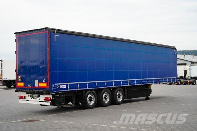 Schmitz Cargobull FIRANKA / MULTI LOCK / XL / OŚ PODNOSZONA 侧帘半挂车