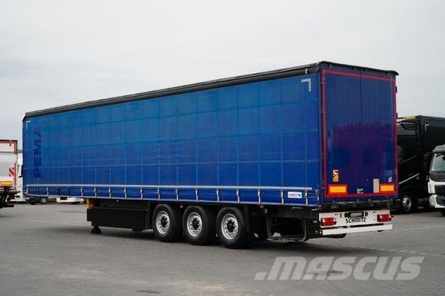 Schmitz Cargobull FIRANKA / MULTI LOCK / XL / OŚ PODNOSZONA 侧帘半挂车