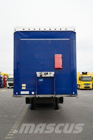 Schmitz Cargobull FIRANKA / MULTI LOCK / XL / OŚ PODNOSZONA 侧帘半挂车