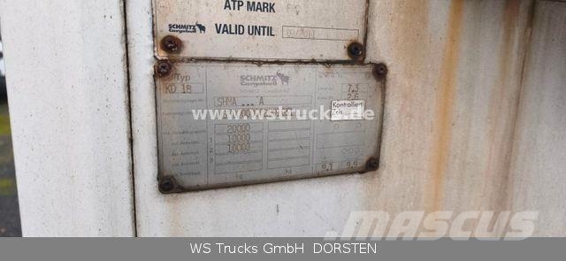 Schmitz Cargobull KO18 TKing SL 100 Rohrbahn Fleisch Rimorchi a temperatura controllata