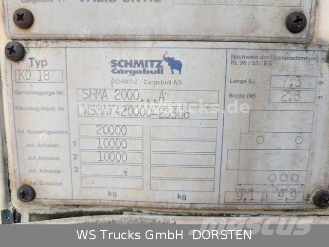 Schmitz Cargobull KO18 TKing SL 100 Rohrbahn Fleisch Rimorchi a temperatura controllata