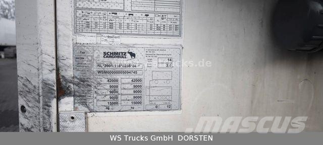 Schmitz Cargobull Kühlauflieger Rohrbahn, Meat,Fleisch,Vector 1850 Semirimorchi a temperatura controllata