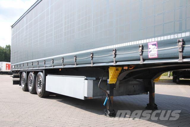 Schmitz Cargobull Lifting axle x2, pallet box Semi-remorca speciala