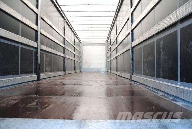 Schmitz Cargobull Lifting axle, pallet box Semirremolques de caja de lona