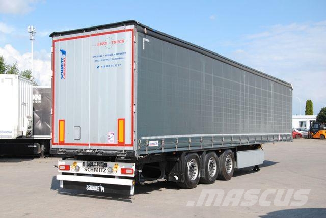 Schmitz Cargobull Lifting axle x2, pallet box Semi-remorca speciala