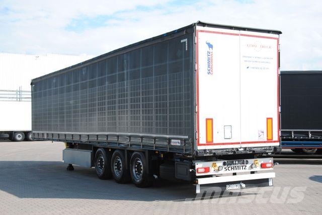 Schmitz Cargobull Lifting axle x2, pallet box Semi-remorca speciala
