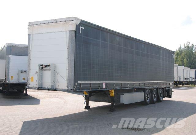 Schmitz Cargobull Lifting axle x2, pallet box Semi-remorca speciala