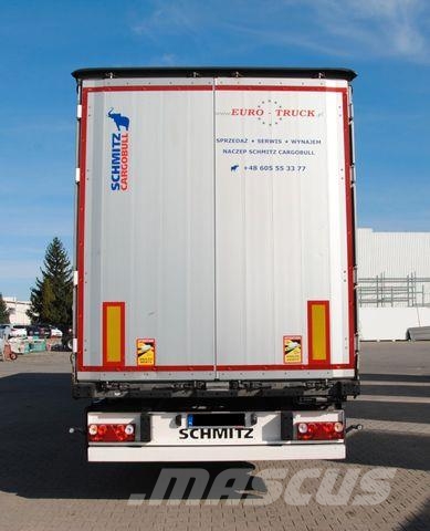 Schmitz Cargobull Lifting axle, excellent condition Тентованные полуприцепы
