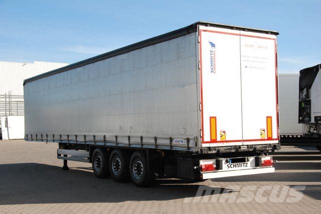 Schmitz Cargobull Lifting axle, excellent condition Тентованные полуприцепы