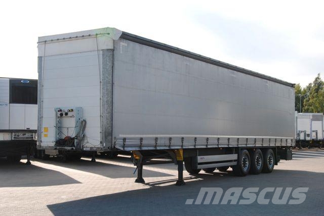 Schmitz Cargobull Lifting axle, excellent condition Тентованные полуприцепы