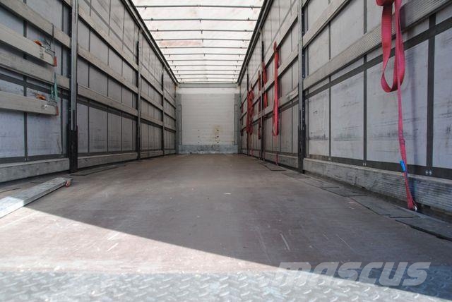 Schmitz Cargobull Lifting axle, excellent condition Тентованные полуприцепы
