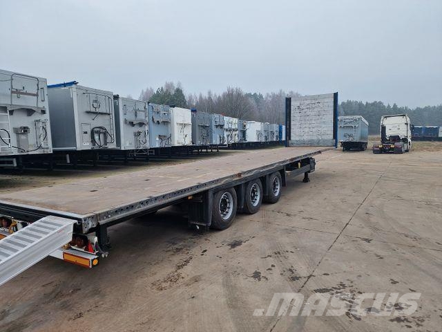 Schmitz Cargobull Low Deck Platform Alu Ramps Tieflader-Auflieger