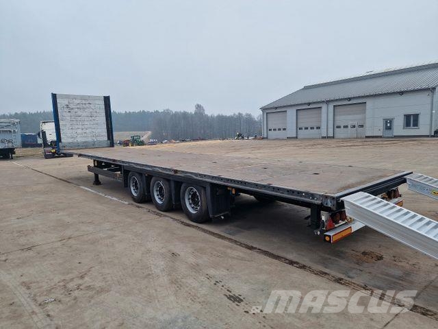 Schmitz Cargobull Low Deck Platform Alu Ramps Tieflader-Auflieger