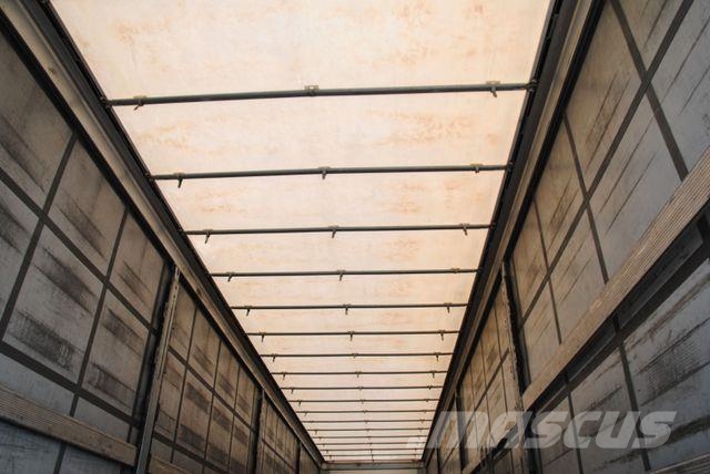 Schmitz Cargobull Mega, lifting axle, lifting roof Semirremolques con caja de lona
