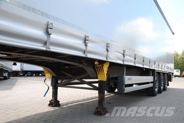Schmitz Cargobull New tarpaulin, lifting axle Semirremolques con caja de lona