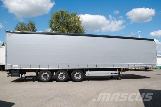 Schmitz Cargobull New tarpaulin, lifting axle Semirremolques con caja de lona