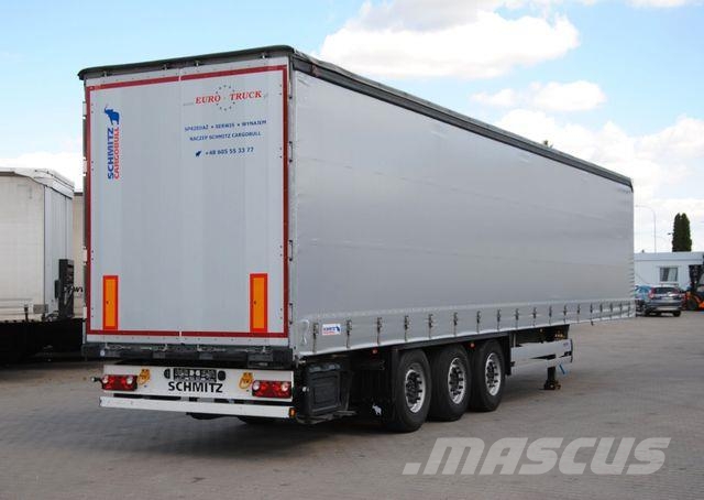 Schmitz Cargobull New tarpaulin, lifting axle Semirremolques con caja de lona