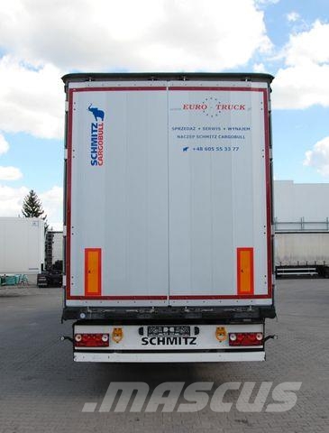 Schmitz Cargobull New tarpaulin, lifting axle Semirremolques con caja de lona
