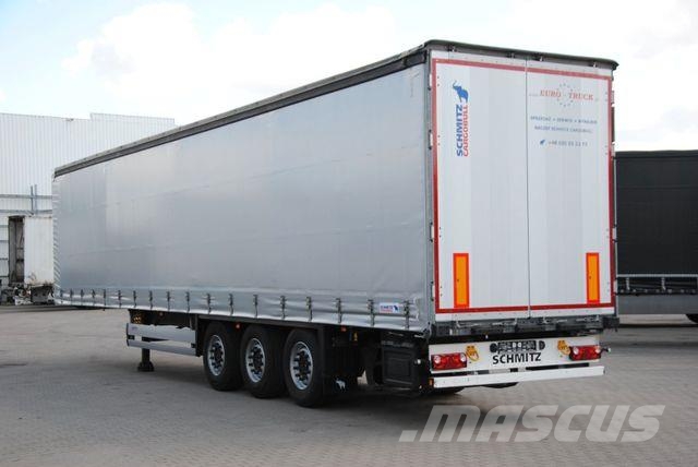 Schmitz Cargobull New tarpaulin, lifting axle Semirremolques con caja de lona