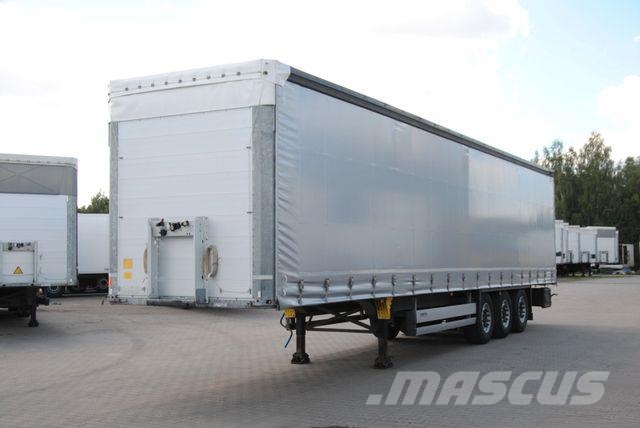Schmitz Cargobull New tarpaulin, lifting axle Semirremolques con caja de lona