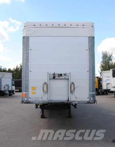 Schmitz Cargobull New tarpaulin, lifting axle Semirremolques con caja de lona